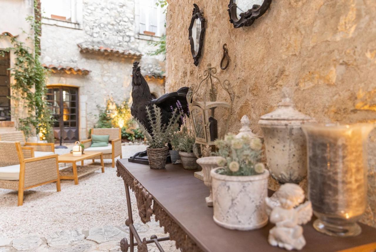 L'Abbaye Hotel La Colle-sur-Loup Eksteriør billede